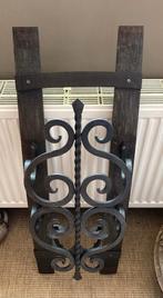 twee kandelaars lampen kaarsen duigen whisky vat, Ophalen