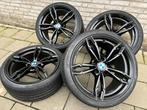 Bmw 19inch 5x120 velgen met banden, Ophalen, 19 inch, Band(en)