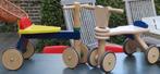 2 houten loopfietsjes, Kinderen en Baby's, Speelgoed | Buiten | Voertuigen en Loopfietsen, Ophalen, Zo goed als nieuw, Loopfiets