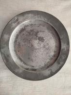 Oud tinnen bord, Antiek en Kunst, Ophalen