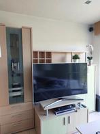 Vitrinekast + boekenrek + opbergkast + TVmeubel, Huis en Inrichting, Kasten |Televisiemeubels, Ophalen, Gebruikt, 150 tot 200 cm