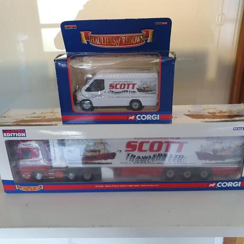 Corgi  cc 13705 +  cc  07810, Hobby en Vrije tijd, Modelauto's | 1:50, Nieuw, Bus of Vrachtwagen, Corgi, Verzenden