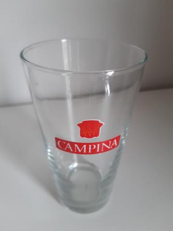 5 verschillende bierglazen van campina  beschikbaar voor biedingen