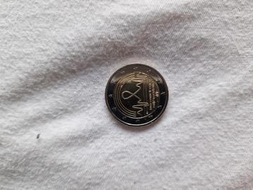 2 euro munt strijd tegen kanker beschikbaar voor biedingen