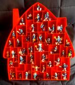 43 originele smurfen in zetkastje (Duitsland, jaren '80), Ophalen, Gebruikt