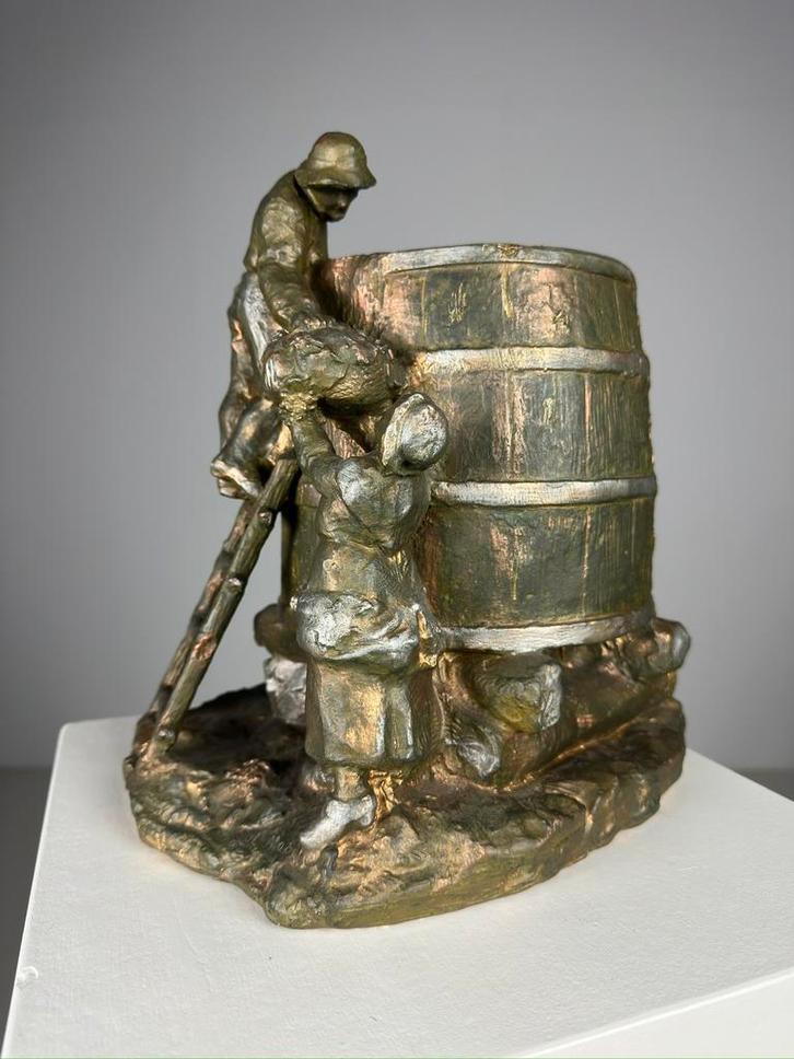 Refroidisseur à vin/pot de fleurs français, Collections, Statues & Figurines, Comme neuf, Enlèvement ou Envoi