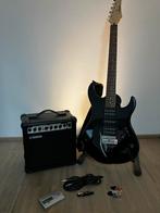 Yamaha ERG 121c elektrische gitaar (set), Gebruikt, Met versterker, Solid body, Ophalen
