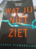 Pinborough Sarah - Wat jij niet ziet € 5, Boeken, Ophalen of Verzenden, Zo goed als nieuw