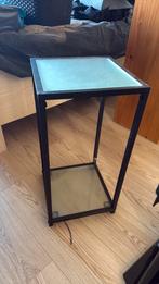 Bijzettafel glas, Enlèvement, Utilisé, Rectangulaire, Verre