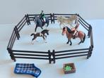 Schleich Lot paarden, hokken en ruiters, Ophalen of Verzenden, Zo goed als nieuw