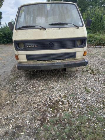 VW T3 Bus LEEG Chassis april 1989, met Duitse papieren beschikbaar voor biedingen
