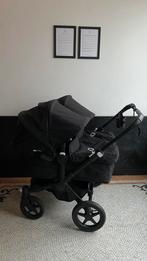 Bugaboo donkey 5 twin compleet in mooie staat, zwart, Ophalen, Zo goed als nieuw, Kinderwagen, Bugaboo