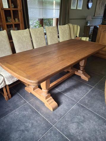 Eiken tafel in topconditie 90x210 beschikbaar voor biedingen