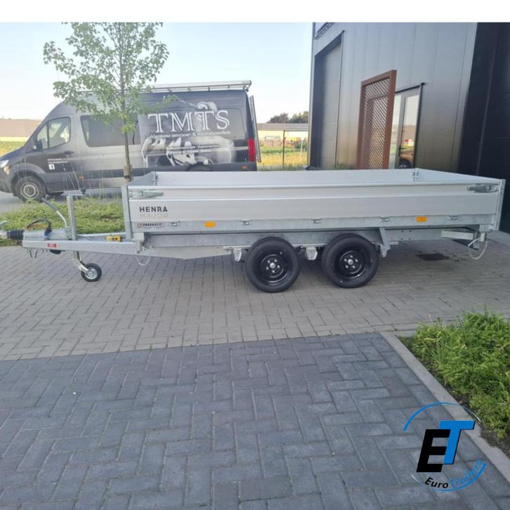 HENRA MAJOR 3Z-Kipper 330x185cm 3500kg PARABOLIC, Autos : Divers, Remorques, Neuf, Enlèvement