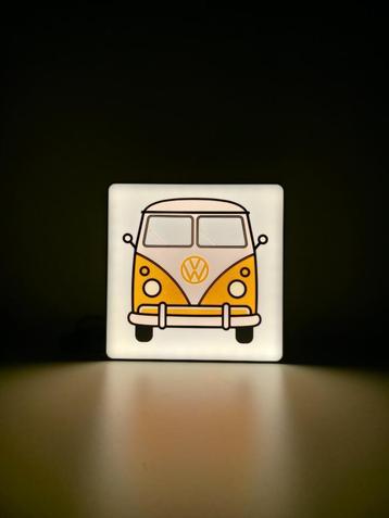 Volkswagenbusje T1 • Retro Lightbox • VW Bus Nachtlampje beschikbaar voor biedingen