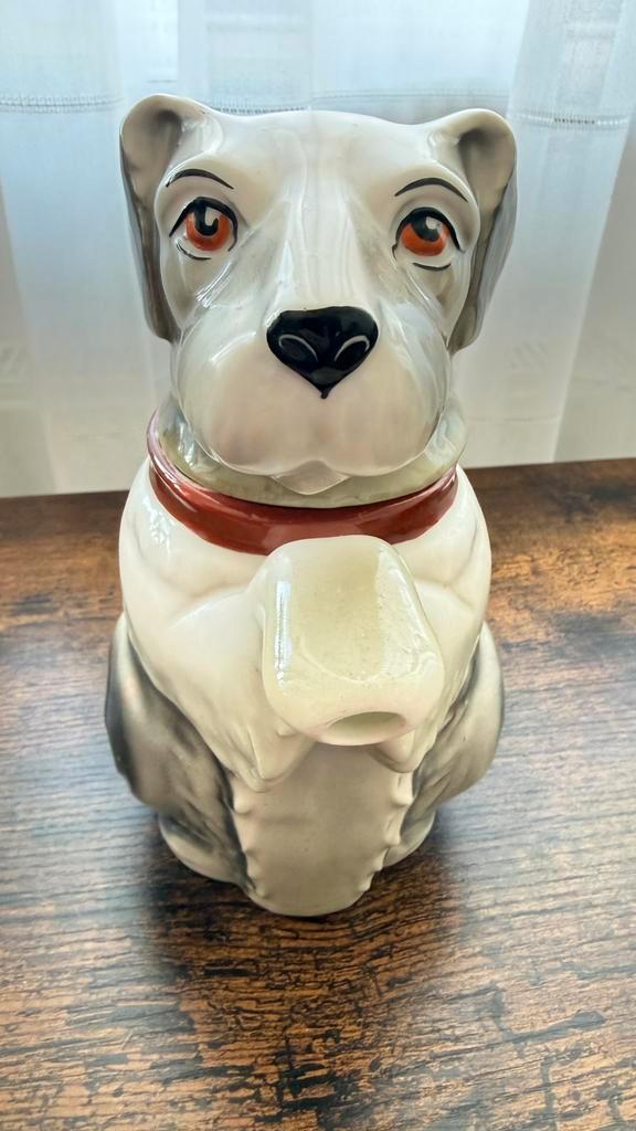 Vintage Mosa Maastricht Theepot Hond, Antiek en Kunst, Antiek | Keramiek en Aardewerk, Ophalen of Verzenden
