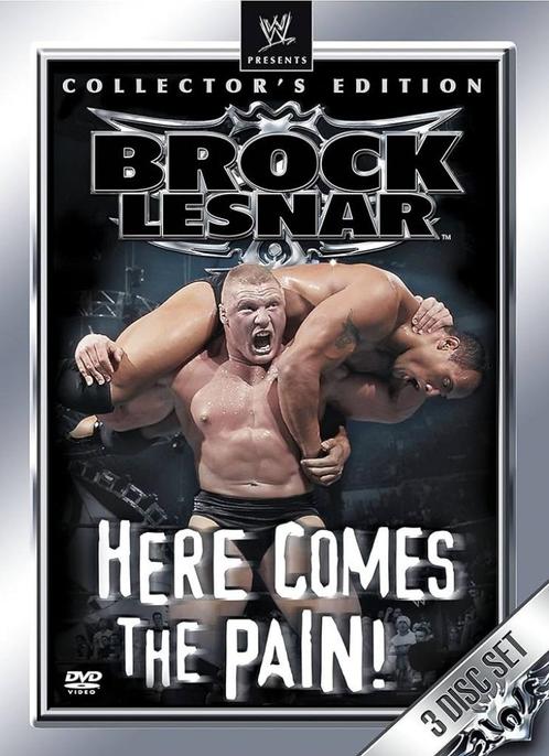 WWE: Brock Lesnar - Here Comes The Pain (Nieuw), CD & DVD, DVD | Sport & Fitness, Neuf, dans son emballage, Autres types, Sport de combat