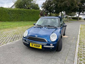 Mini one 1.6cc 10/2003 gekeurd voor verkoop 91000km, Rétroviseurs électriques, Entreprise, Boîte manuelle, Tissu