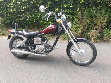 honda jazz 50cc chopper honda, Fietsen en Brommers, Ophalen, Overige modellen, 49 cc, 4 versnellingen