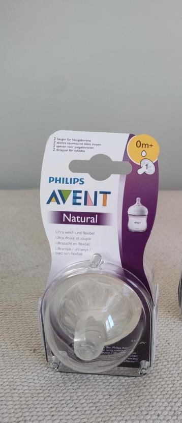 Philips Avent speen natural 0m NIEUW