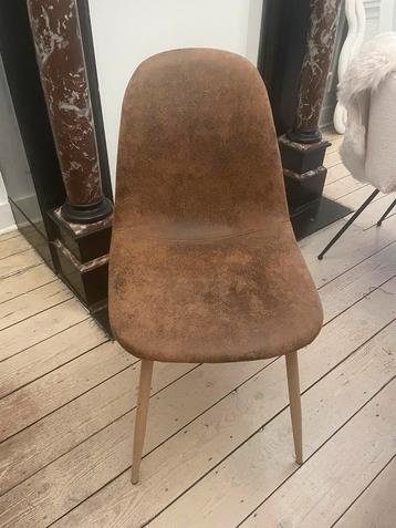 Eetkamer stoel maison du monde bruin beschikbaar voor biedingen