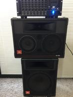 JBL G-733, G-734 luidsprekers en Dynacord Gigant amp, Ophalen, JBL