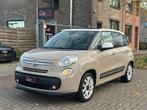 Fiat 500L 1.4i Lounge - 51.549KM - Airco - Bluetooth - Pano, Auto's, Fiat, Voorwielaandrijving, 4 deurs, Euro 6, Beige