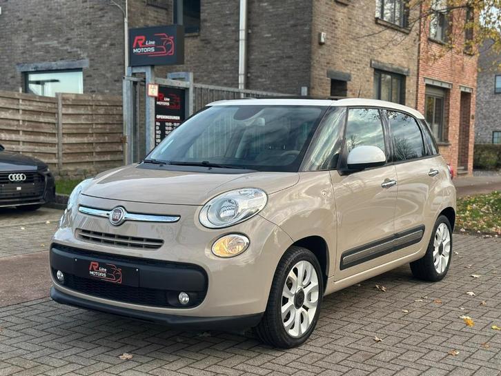 Fiat 500L 1.4i Lounge - 51.549KM - Airco - Bluetooth - Pano, Auto's, Fiat, Bedrijf, Te koop, 500L, ABS, Adaptieve lichten, Airbags