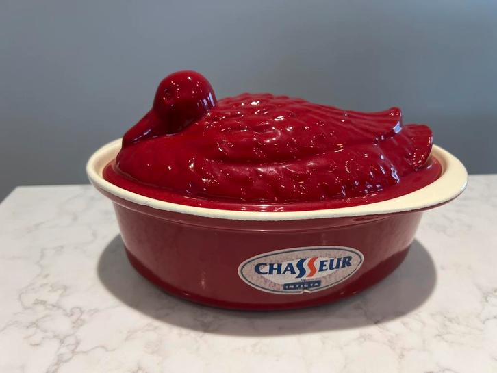 poêle à ragoût/pâté Chasseur Canard rare Cerise 23 cm, Maison & Meubles, Cuisine | Casseroles & Poêles, Neuf, Poêle à frire ou Sauteuse