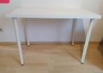 Tafel , wit 100 x 60 cm, Huis en Inrichting, Bureaus, Ophalen, Gebruikt