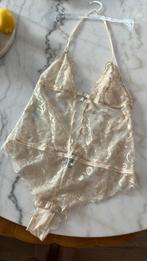 Lingerie body creme doré M neuf