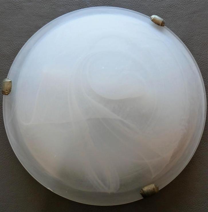 Plafond lamp als nieuw, diameter 30cm, dikte 8,5cm, Huis en Inrichting, Lampen | Plafondlampen, Ophalen of Verzenden