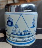 Delfst blauw sigaretten pot Hamburg der schnelle hafen., Verzamelen, Rookartikelen, Aanstekers en Luciferdoosjes, Ophalen, Gebruikt