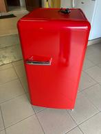 Rode retro koelkast, Elektronische apparatuur, Koelkasten en IJskasten, Zonder vriesvak, 75 tot 100 liter, Zo goed als nieuw, 45 tot 60 cm