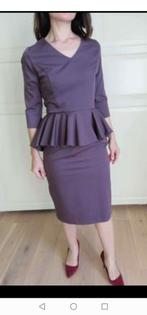 Peplum lilac cocktail dress, size S, Ophalen of Verzenden, Zo goed als nieuw