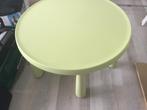 Ikea groene tafel  MAMMUT kids 2 stuks., Kinderen en Baby's, Ophalen, Zo goed als nieuw, Tafel(s)