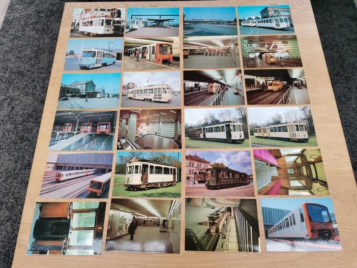 Trein/Tram/Bus (Zoldervondst)., Verzamelen, Postkaarten | België, Ongelopen, Ophalen of Verzenden