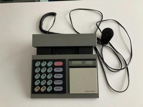 Design Telefoon Bang & Olufsen 1986 ( grijs zwart ) Lone and, Télécoms, Téléphones fixes | Filaires, Utilisé, Enlèvement ou Envoi