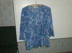 mooi bloesje maat 46, Kleding | Dames, T-shirts, Blauw, Maat 46/48 (XL) of groter, Ophalen of Verzenden, Zo goed als nieuw