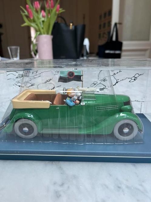 Tintin/Kuifje auto L’automitrailleuse het gebroken oor, Hobby en Vrije tijd, Modelauto's | 1:18, Zo goed als nieuw, Auto, Ophalen of Verzenden
