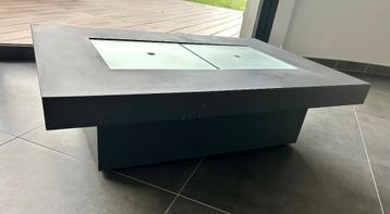 Table de salon alu gris anthracite  beschikbaar voor biedingen