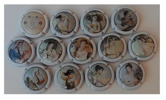 Champagne capsules - François-Delage 47 Calendrier (L 7610), Collections, Collections complètes & Collections, Envoi