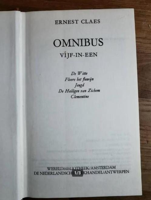 Ernest Claes omnibus., Boeken, Literatuur, Ophalen of Verzenden