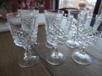 kristallen wijnglazen, Antiek en Kunst, Ophalen