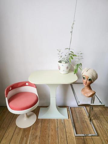 Table / Console vintage années 1970 - tablette en bois, Enlèvement ou Envoi, Maison et Meubles