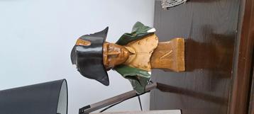 Buste Napoléon plâtre, Enlèvement