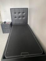 Boxspring, Huis en Inrichting, Slaapkamer | Boxsprings, Ophalen, Gebruikt, Zwart