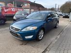 Ford Mondeo Ghia 2.0 Diesel! Airco Navi Leer ALU!, Auto's, Ford, 4 cilinders, Mondeo, Blauw, Bedrijf