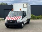 Ford Transit Dubbel Cabine/Laadbak/Euro 5!!!, Auto's, Bestelwagens en Lichte vracht, 0 kg, 2196 cc, 0 kg, Wit