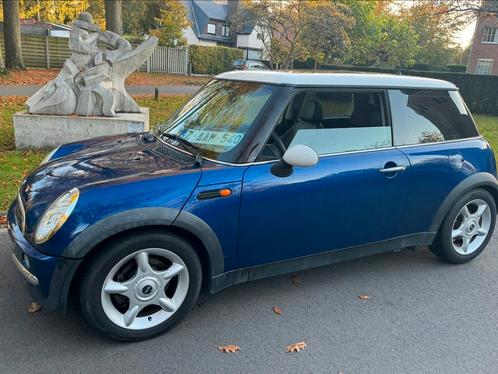 Mini Cooper 1.6 Benzine 180d kms Airco Leer pano dak, Autos, Mini, Entreprise, One, Essence, Cuir, Enlèvement